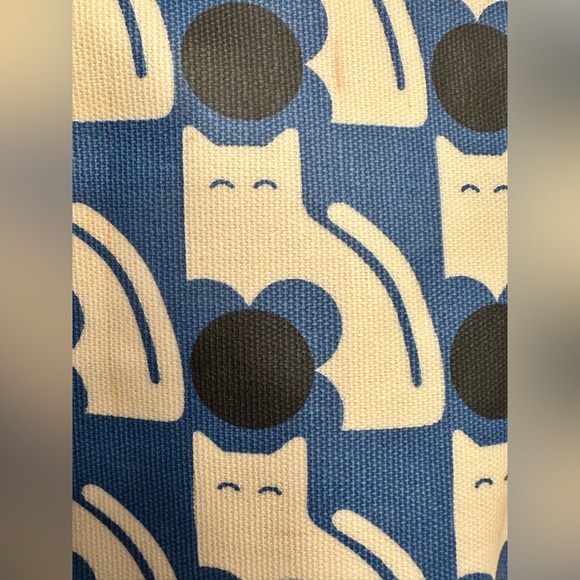 Oral Kiely Cat Oilcloth Purse - Picture 2 of 12